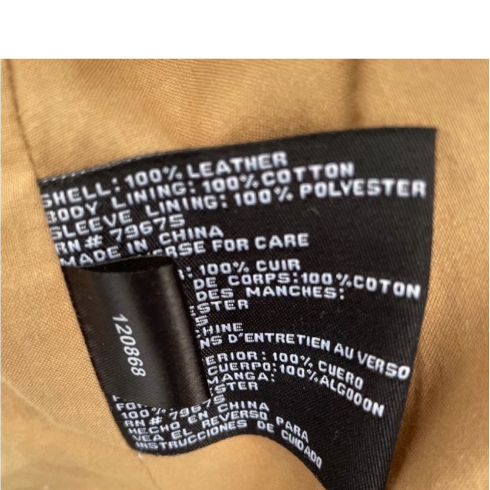 Michael Kors leather jacket - Picture 11 of 13